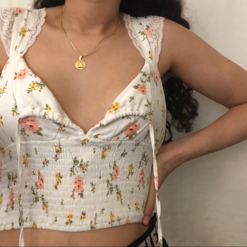 Cropped boho top - Picture 2 of 2